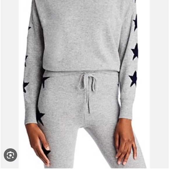 AQUA Cashmere
Cashmere Star Print Cashmere Jogger pants size M - Picture 3 of 8